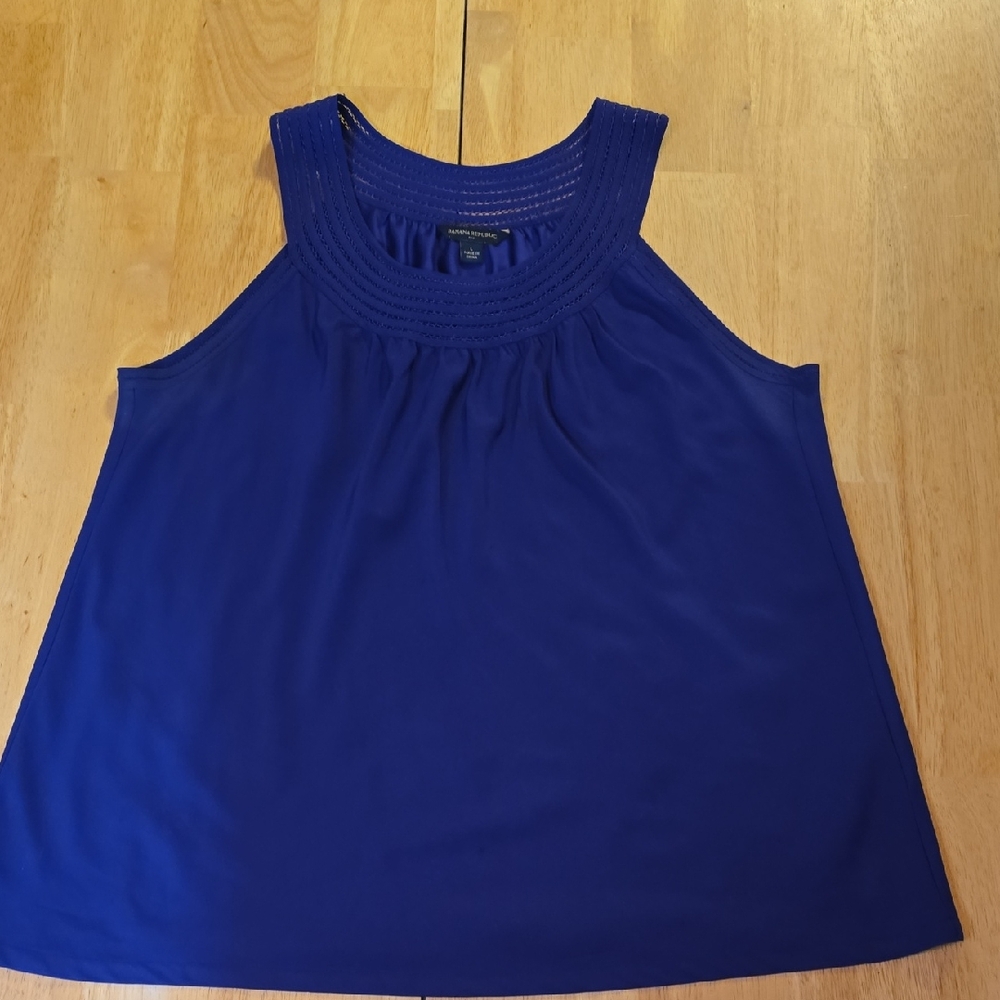 Banana Republic Cobalt Blue Sleeveless Top